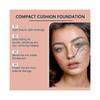 Compact Air Cushion Foundation (Natural Color) Natural Lightweight Concealer Durable And Easy To Remove Makeup No Fake White Moisture Cushion
