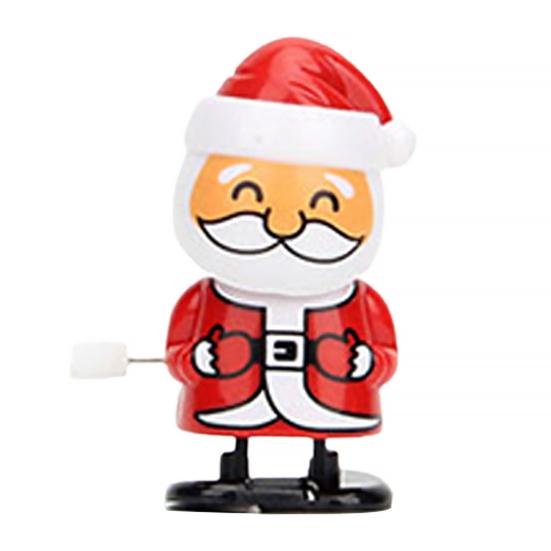 Рождественские игрушки Износостойкие для рабочего стола Портативные рождественские тематические заводные игрушки Полезные Нежные Очаровательные