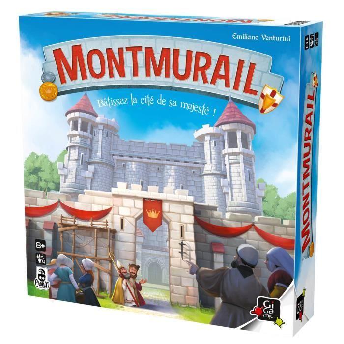 Board Game Montmurail - GIGAMIC - Unique Color - Child - Mixed - From 8 Years Old