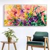 Абстрактные красочные цветы фотографии холст картины плакаты на скандинавскую тему и принты настенное искусство для гостиной современный домашний декор без рамки