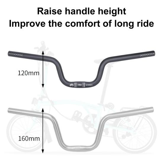 Практичный антикоррозийный долговечный руль, плотно U-образный велосипед для гонок