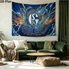Custom Name FC Schalke 04 Printed Tapestry – Wall Hanging for Bedrooms, Dorms, and Home Decor