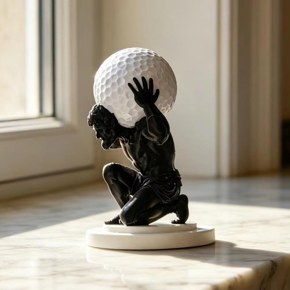Creative Golf Ball Display Stand Funny Decorative Ball Bracket Single Ball Rack  Golf Enthusiasts