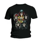 Official Brand New Licensed GUNS N' ROSES UNISEX T-SHIRT: VINTAGE HEADS