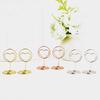 10Pcs Love Heart Table Number Holder Place Card Photo Picture Clip Memo Note Card Stand Wedding Anniversary Birthday Party Centerpieces