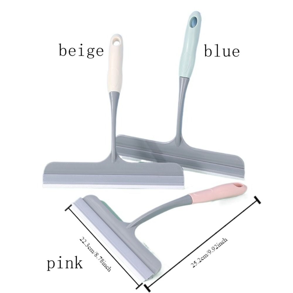 Durable Window Glass Wiper Non-Slip Bathroom Scraper Cleaning Tools Mirror Cleaner Kitchen
