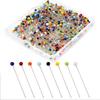 Sewing Pins 38Mm Glass Ball Head Push Quilting Pins For Jewelry Diy Sewing Tool