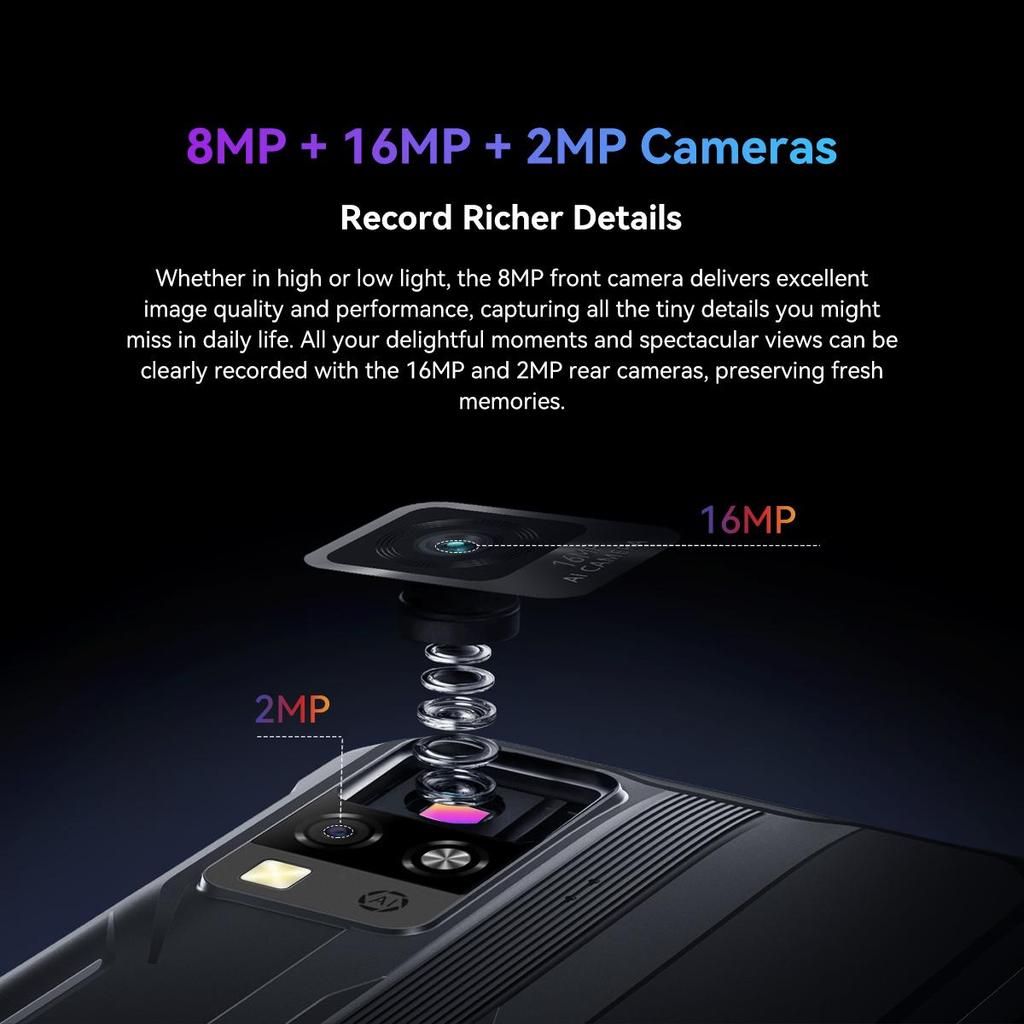 Blackview BV4800 Pro 12GB RAM 128GB ROM Andriod 14 Smartphone 5180mAh