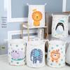Foldable Waterproof Cartoon Fabric Laundry Basket