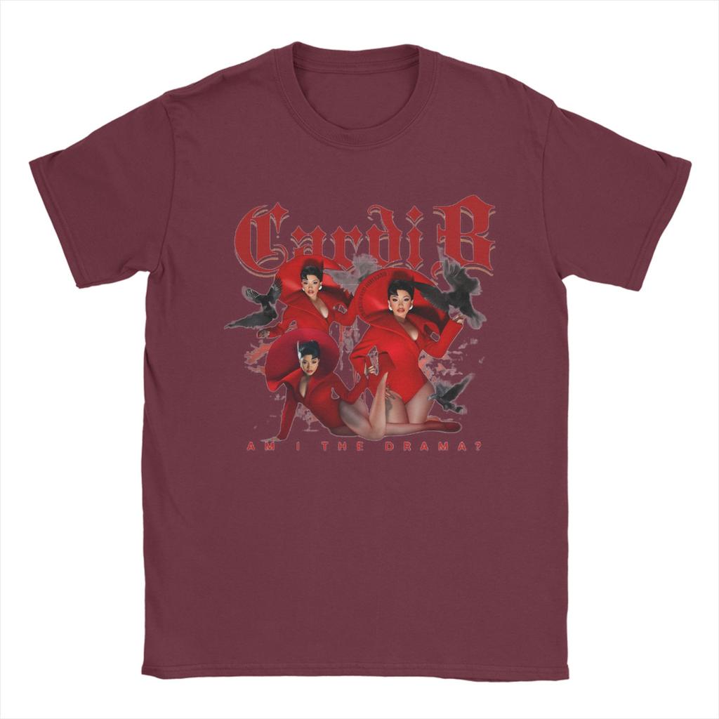 Cardi B Am I The Drama 2026 Art T Shirt for Unisex 100 Cotton Fun TShirt Crew Neck Tees Short Sleeve Clothes 6XL