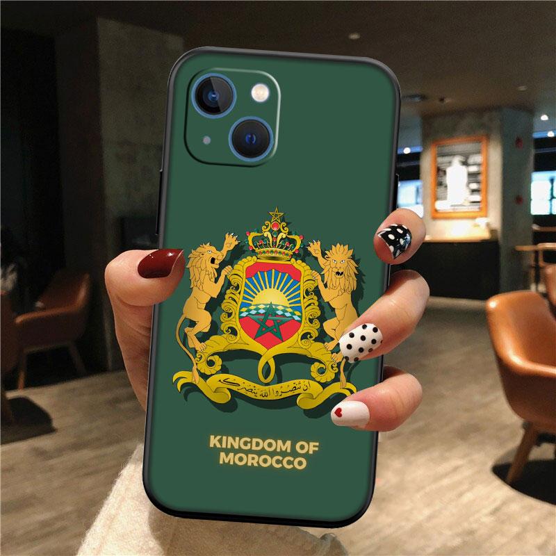 IK48 Morocco Flag Passport New High-End Shell Phone Case for Redmi Note 8 9 Pro Max 9S 9T 9C NFC 8T 8A 10A A4