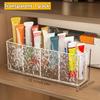 Multi Functional Makeup Brush Storage Tube Transparent Divided Storage Pen Holder  Living Room