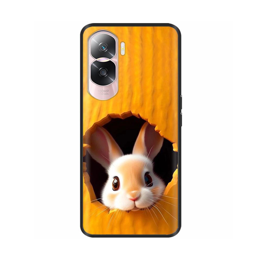 Чехол для Honor 90 Lite 5G Чехол для Honor 90 Smart Цветок Мягкий Жидкий Силикон Чехол для Телефона Для Honor 90 Pro Honor90 Чехлы 90Lite Обложка