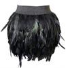 Exotic Colorful Feather Skirt for Jazz Dance Party