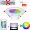 RGB LED Downlight 220V Dimmable Smart Ceiling Lamps 10W 15W Warm White Down Light For Kitchen Tuya Bluetooth/IR Remote