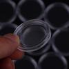 10Pcs 32Mm Plastic Round Applied Clear Cases Coin Storage Capsules Holder