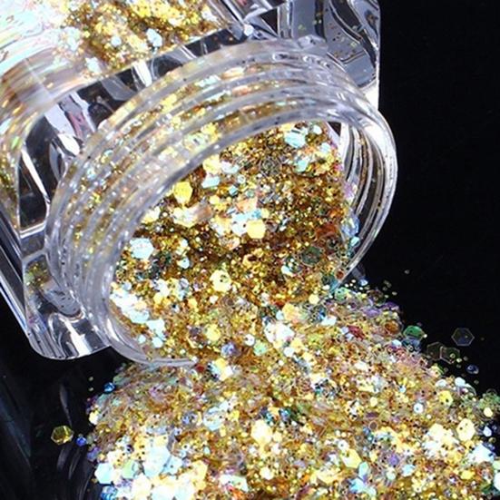 Glizty порошок для ногтей пыль DIY дизайн ногтей блестки порошок блестящие ломтики