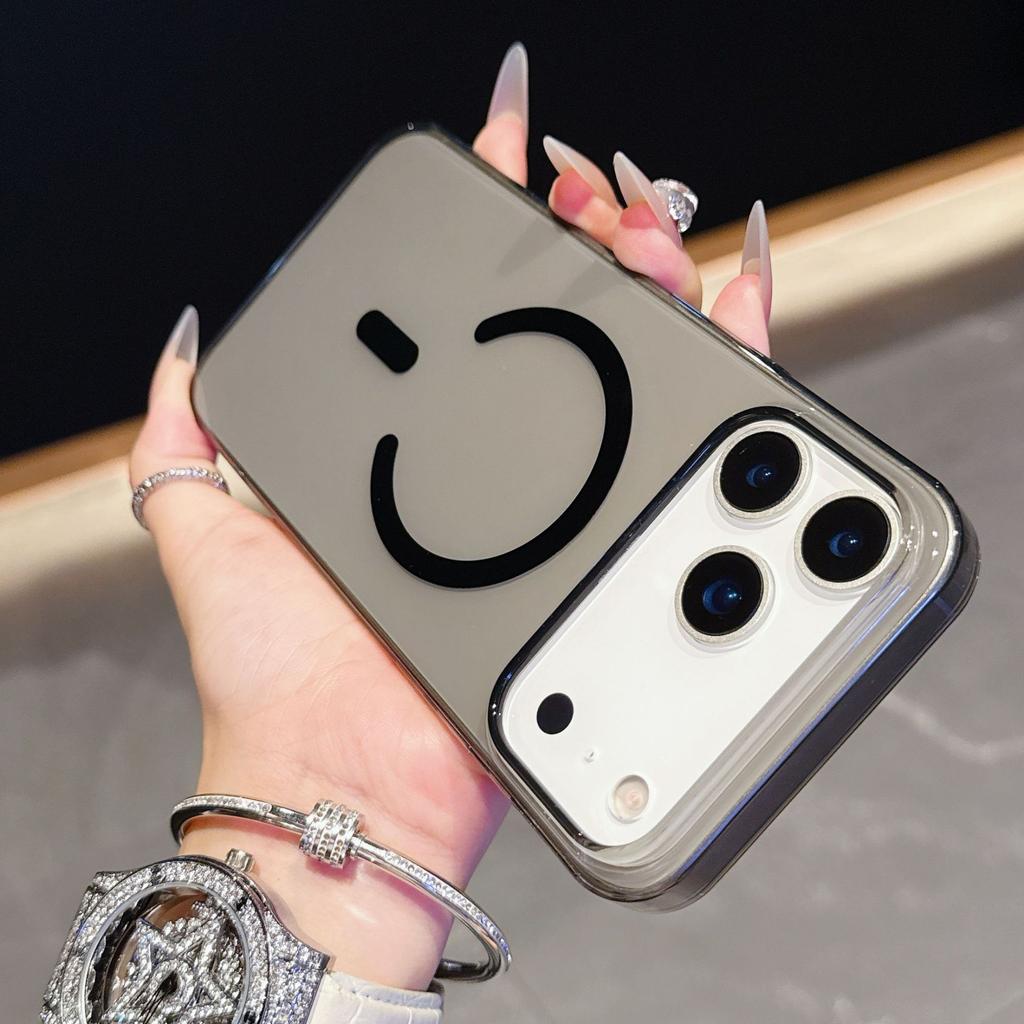 Новый жесткий чехол подходит для мобильного телефона Apple 18ProMax чехол iphone17 прозрачный магнитный чехол 17pro защитный чехол.