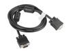 Kabel VGA Lanberg M/M 1,8m Ekran Ferryt czarny