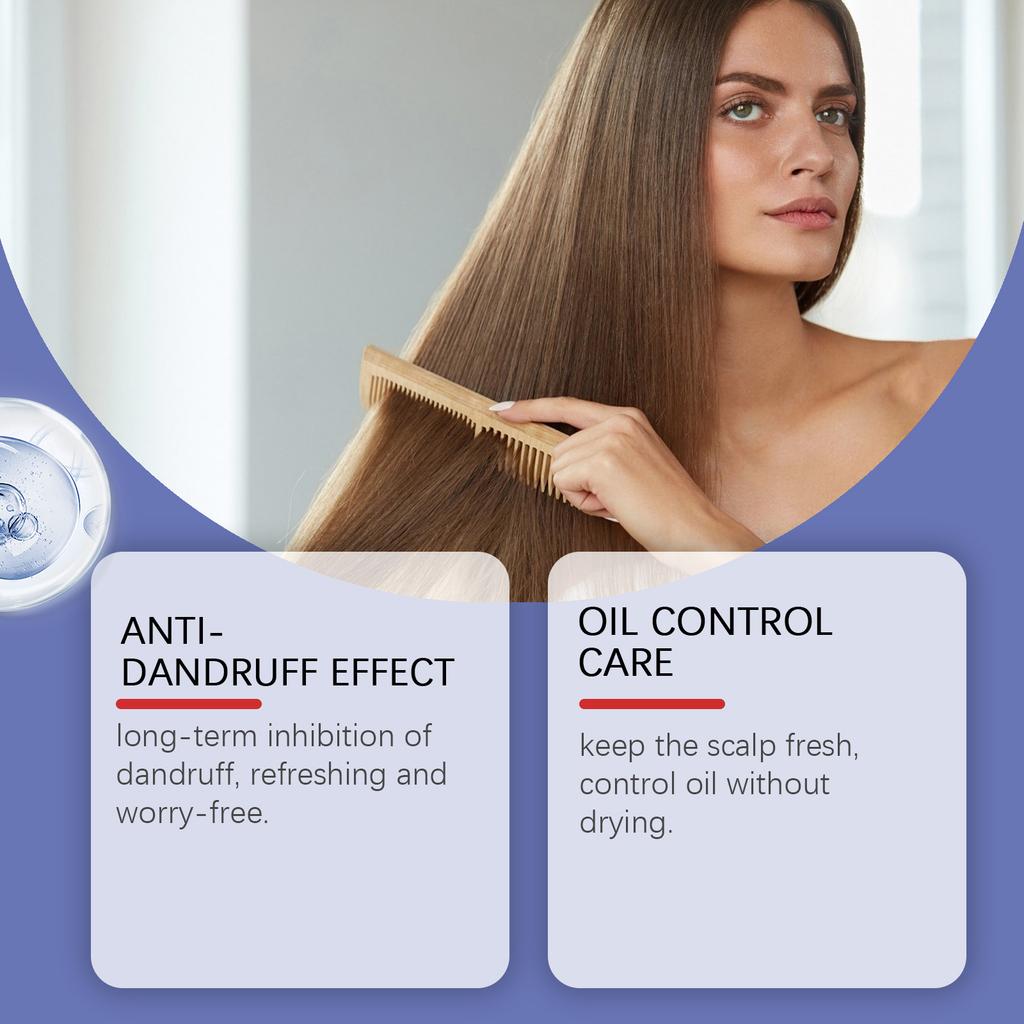 Oil Control Fresh Shampoo, Scalp Cleansing, Volumizing