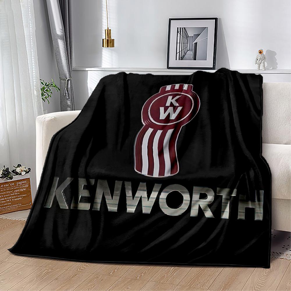 Kw Heavy Trucks Blanket Soft Warm Cozy Suitable For Livingroom Office Seaside Allseason Use Digital Print Perfect Gift For Relatives And Friends