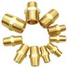 1/8" 1/4" 3/8" 1/2" 3/4" 1" BSPT NPT Наружная резьба Шестигранный ниппель Редуктор Латунный фитинг для труб Соединитель Адаптер Вода Газ Пропан Дом Сад