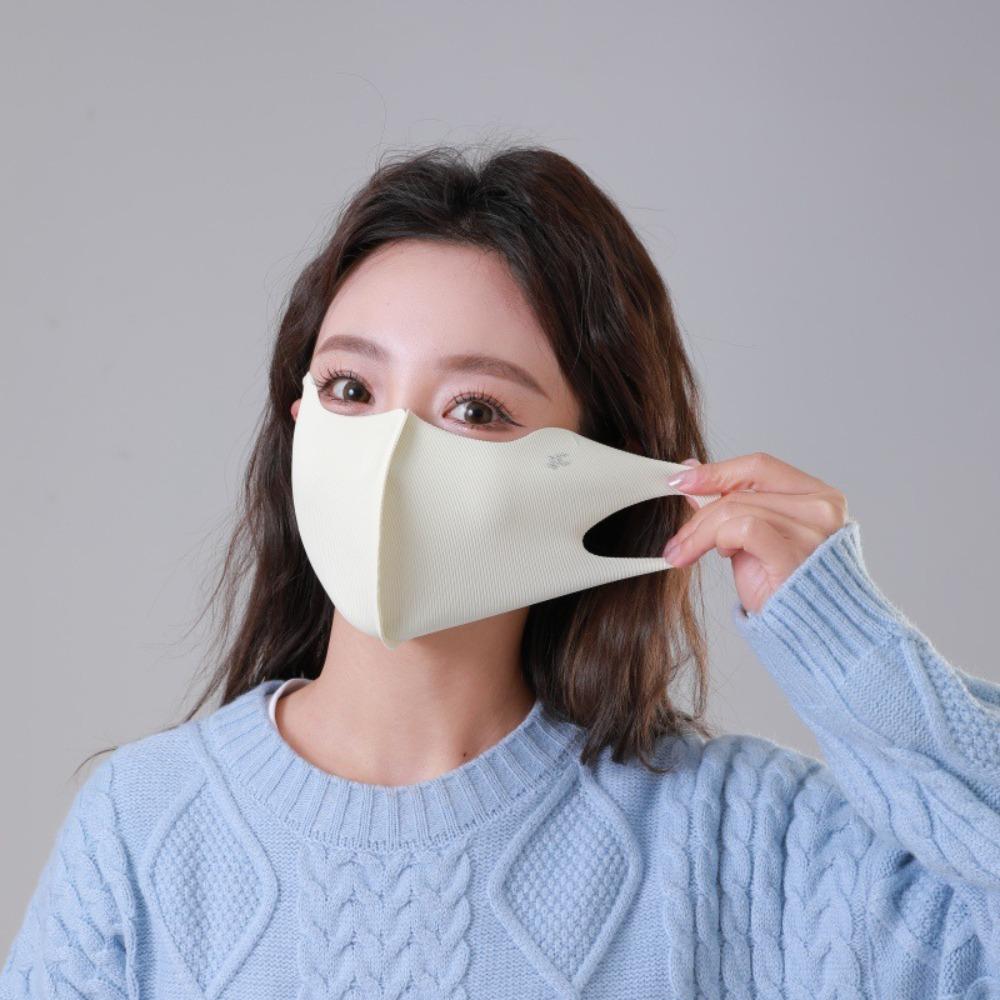 Маска от солнца с защитой от УФ-лучей, Бесследная маска от солнца, Модная вуаль для лица, Четыре сезона