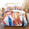 Anime My Dress-Up Darling Bedding Set Single Twin Full Queen King Size Bed Set Adult Kid Bedroom Duvet Cover Sets Home Textiles