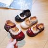 Girls' Small Leather Shoes Autumn New Princess Style Comfortable Soft Sole Non-slip Fashion Baby Shoes