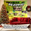 Custom Name Personalized Neymar Jr Print Tapestry, Wall Art Decor, Bedroom, Dorm, Apartment, LivingRoom, Party Backdrop, Gift for Birthday
