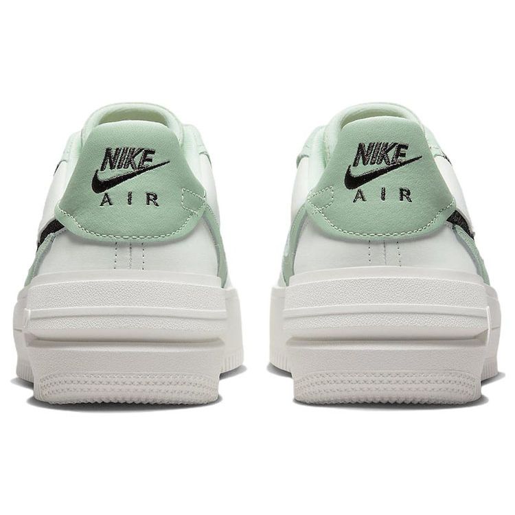 Nike Air Force 1 PLT.AF.ORM Barely Green Женские кроссовки Velvet-Brown Mint-Foam Enamel-Green DX3730-300