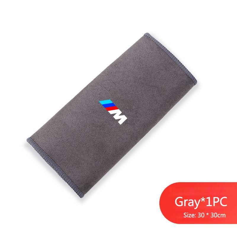 IVZR8 Car Wash Towel Car Cleaning Drying Cloth Detailing Car Wash Towel For BMW M E46 E90 E60 F30 F10 E39 E36 F20 G30 G20 E87 E92 E91