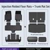 Шестиместные коврики для Tesla Model Y - Всепоглощающие ковровые аксессуары Meenisi
