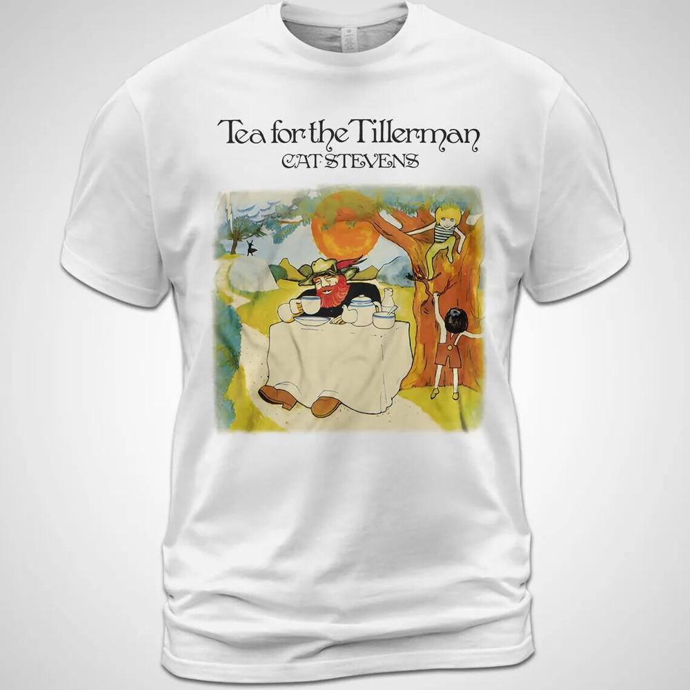 SALE! Unisex T-shirt Tea for the Tillerman Cat Stevens Music Tee Wild World Unisex T-Shirt