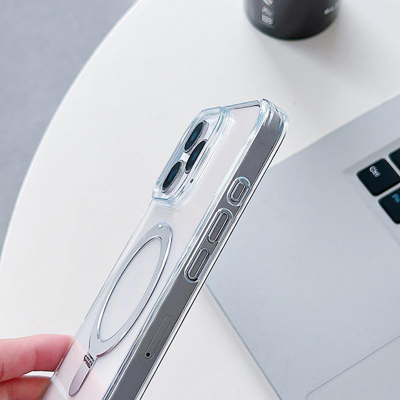 Магнитный чехол-подставка Apple 17 Pro/Pro Max с поддержкой кнопки AI-камеры