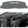 Dash Cover  Fit For 2014-2018 Chevy Chevrolet Silverado/GMC Sierra 1500,2015- Chevy Silverado/GMC Sierra 2500HD 3500HD,Dashboard Pad Carpet No