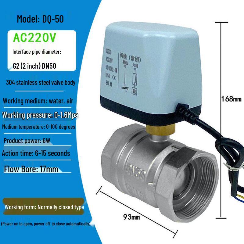 Aokewen Electric Two-Way Ball Valve