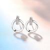 Серьги Кольца Мёбиуса Женские Ins Нишевый Дизайн Чувство Круглые Серьги Модные Модные Серьги