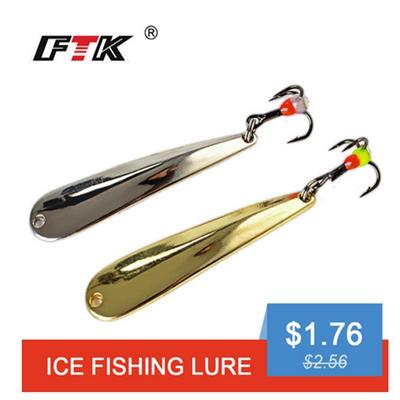 Блесна с крючком для рыбной ловли 43 мм 5гр, 53 мм 7 гр