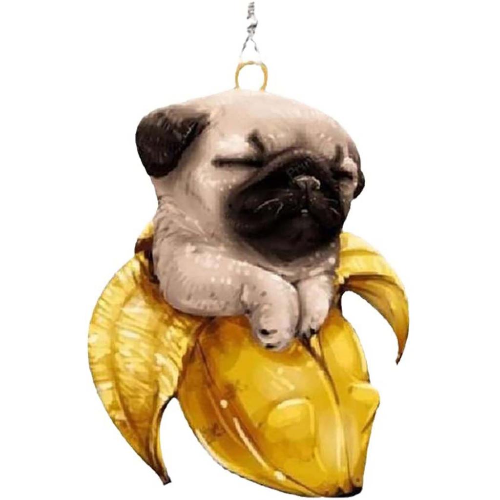 Подвесной рюкзак в форме кошки и собаки, украшение для дома, милый кулон в виде кошки