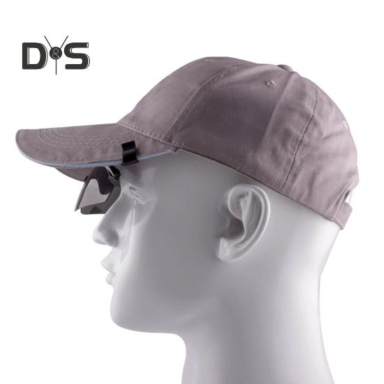 Солнцезащитные очки с поляризацией, регулируемые, с откидной крышкой, с защитой от ультрафиолета, для мужчин и женщин, для активного отдыха, походов, гольфа, рыбалки, езды на велосипеде, вождения, путешествий, шляпы, зажим