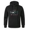 Autumn Long Sleeve Gray Black Teens Hooded Sweatshirt Hoodie Sportswear