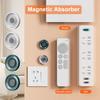 2 пары магнитных держателей для пультов дистанционного управления, настенное крепление, экономия места, защита от потери, непробиваемая подставка для пульта дистанционного управления телевизором для гостиной