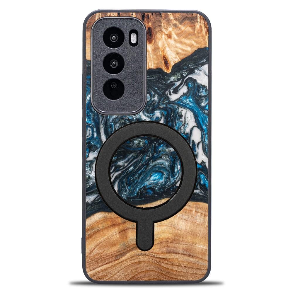 Bewood Unique Case for Oppo Reno 12 5G - Planets - Earth with MagSafe