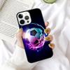 Огненный футбольный чехол для телефона iPhone 17 Air 16 Coque 15 14 12 13 PLUS 11 PRO MAX Задняя крышка Fundas Shell