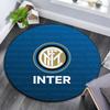 Football Club Internazionale Milano3 Round Area Rug,Carpet Rug for Living Room Bedroom Sofa Playroom Decor,Non-slip Floor Mat