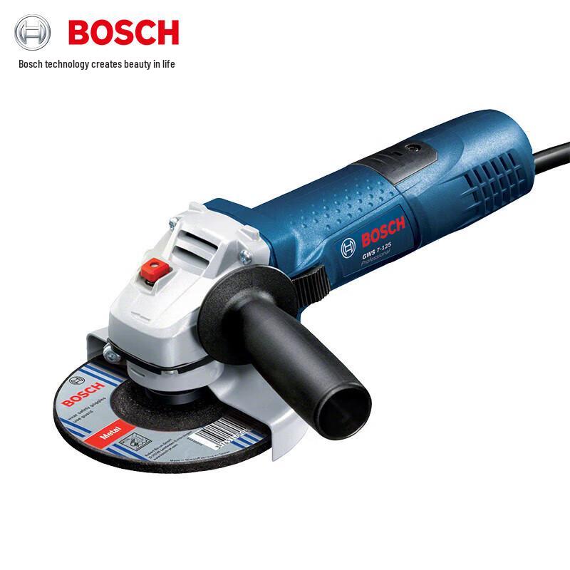 Bosch GWS 7-125 Angle Grinder CN plug (adapter included)