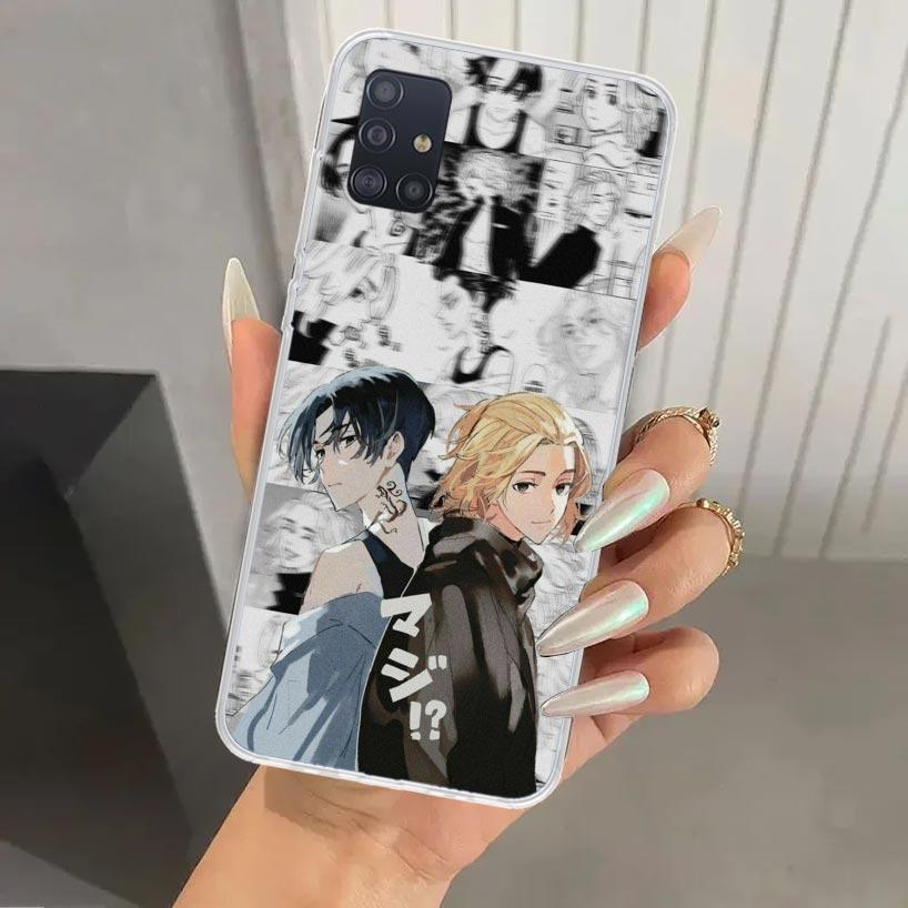Чехол для телефона с аниме Tokyo Aevengers для Samsung Galaxy A52 A32 A22 A12 A02S A50S A30S A10S Note 20 Ultra 10 Plus S10 A31 A20 A71 A7