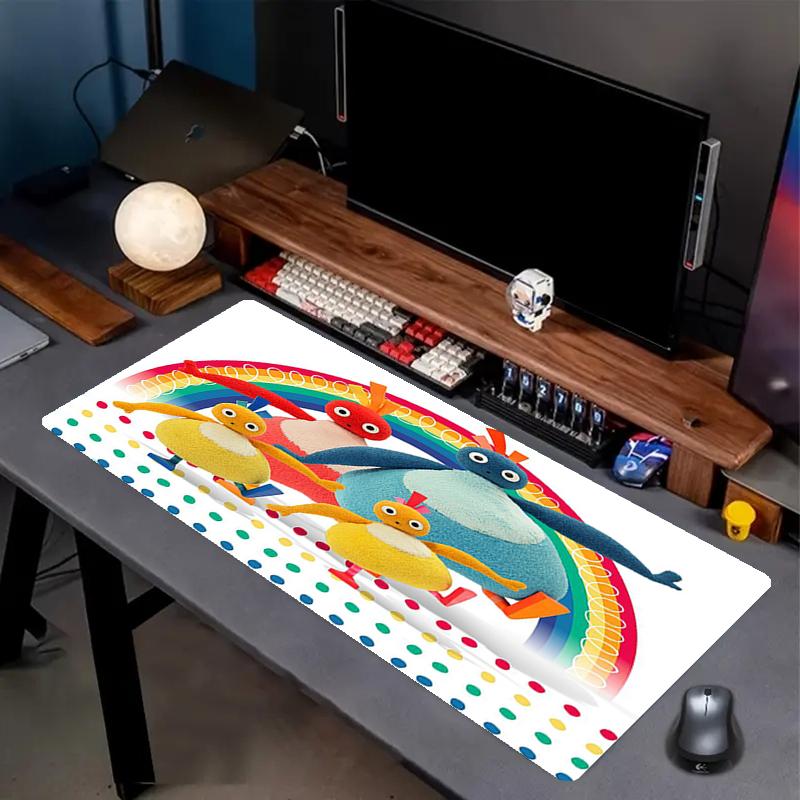 Twirlywoos Theme Mouse Pad, Non Slip Rubber Base, Multifunctional Office & Home Decor, Perfect for Workspace Personalization.