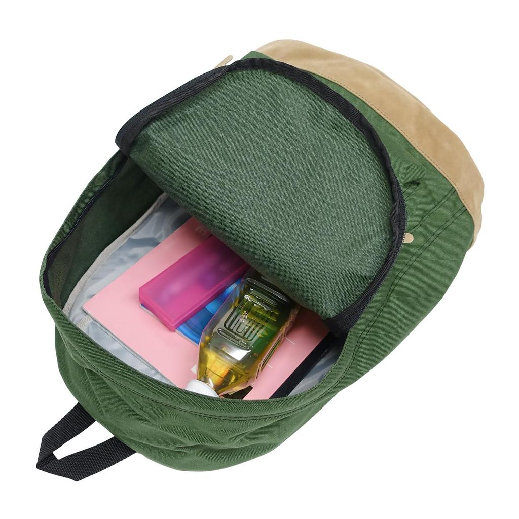 Backpack Classic Nylon A4 Storage PC Storage Large Capacity 22 Liters Green [Outdoor Products] 80.